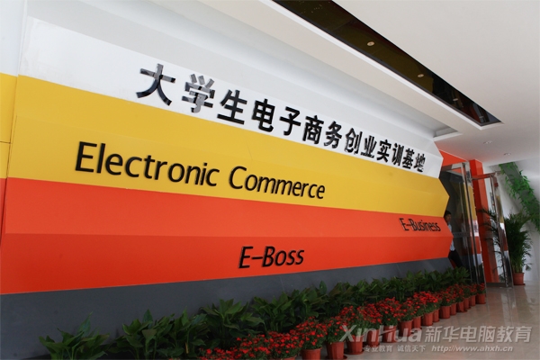 大學生電子商務創業實訓基地背景墻